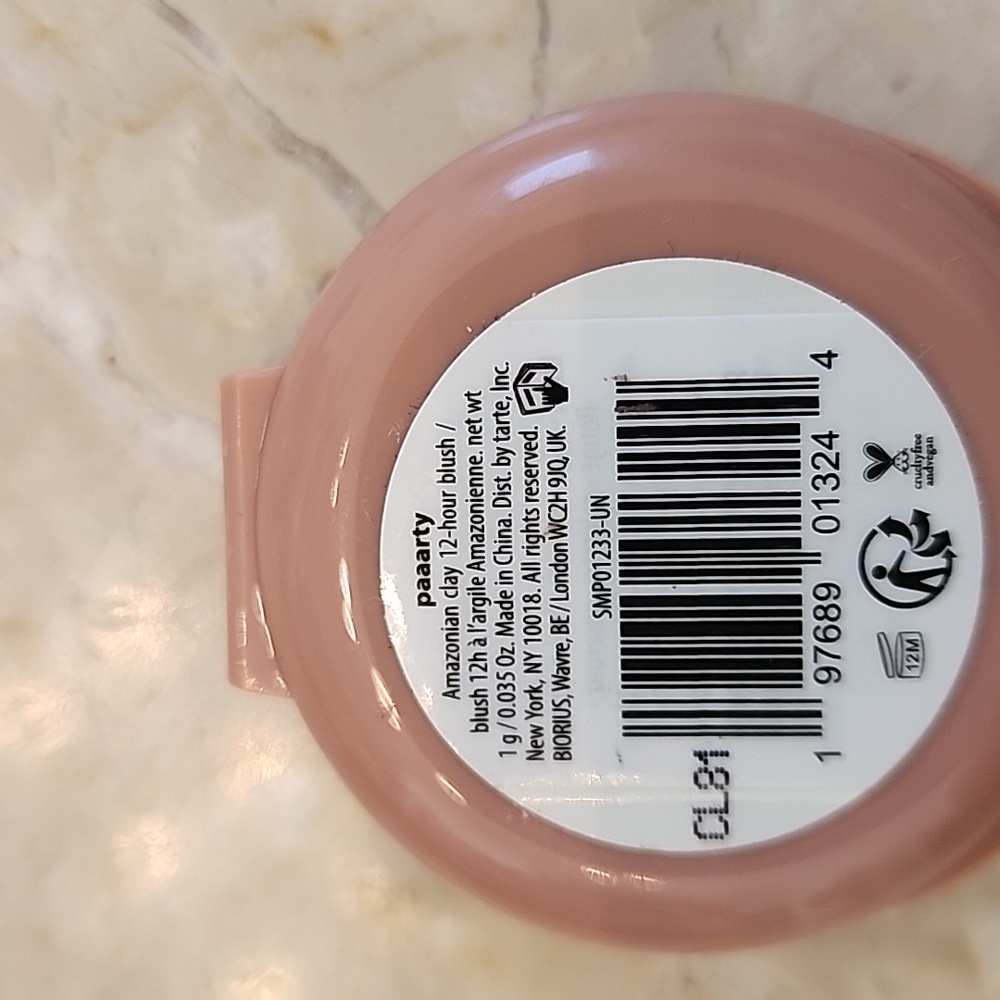 Tarte Compact Color: Paaarty - rosy buff-mini size 1 g - Picture 3 of 3